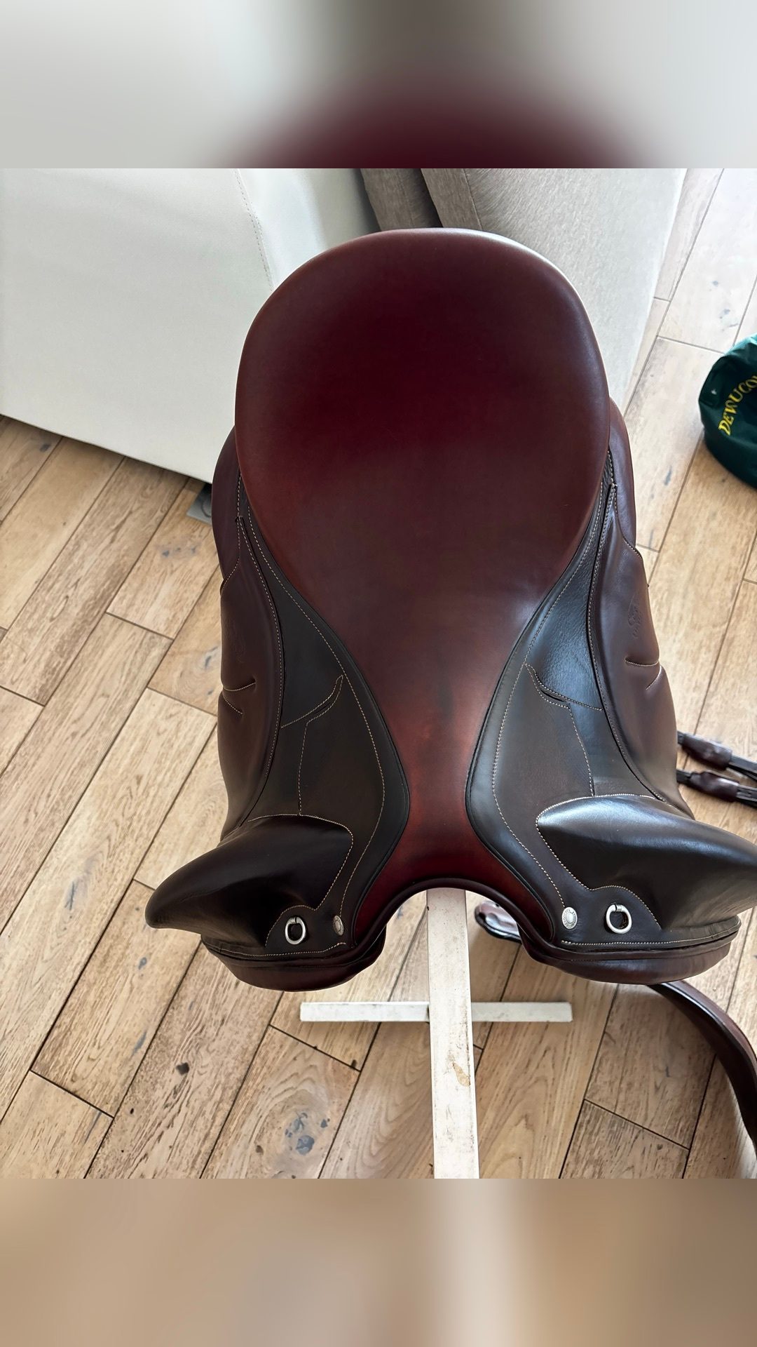 Selle Makila Lab Double Avance 17’ havane, média 5