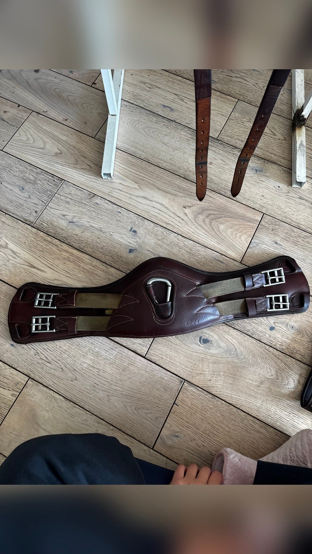 Selle Makila Lab Double Avance 17’ havane, média 7
