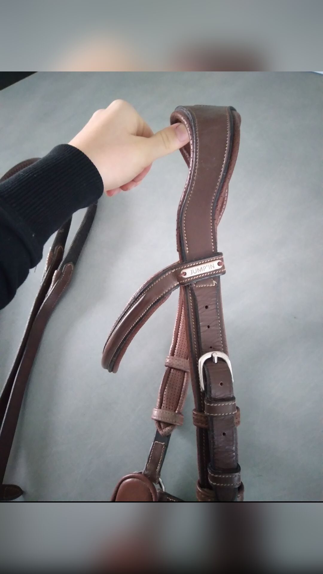 Bridon Jump'in sans rênes (taille cob), média 3