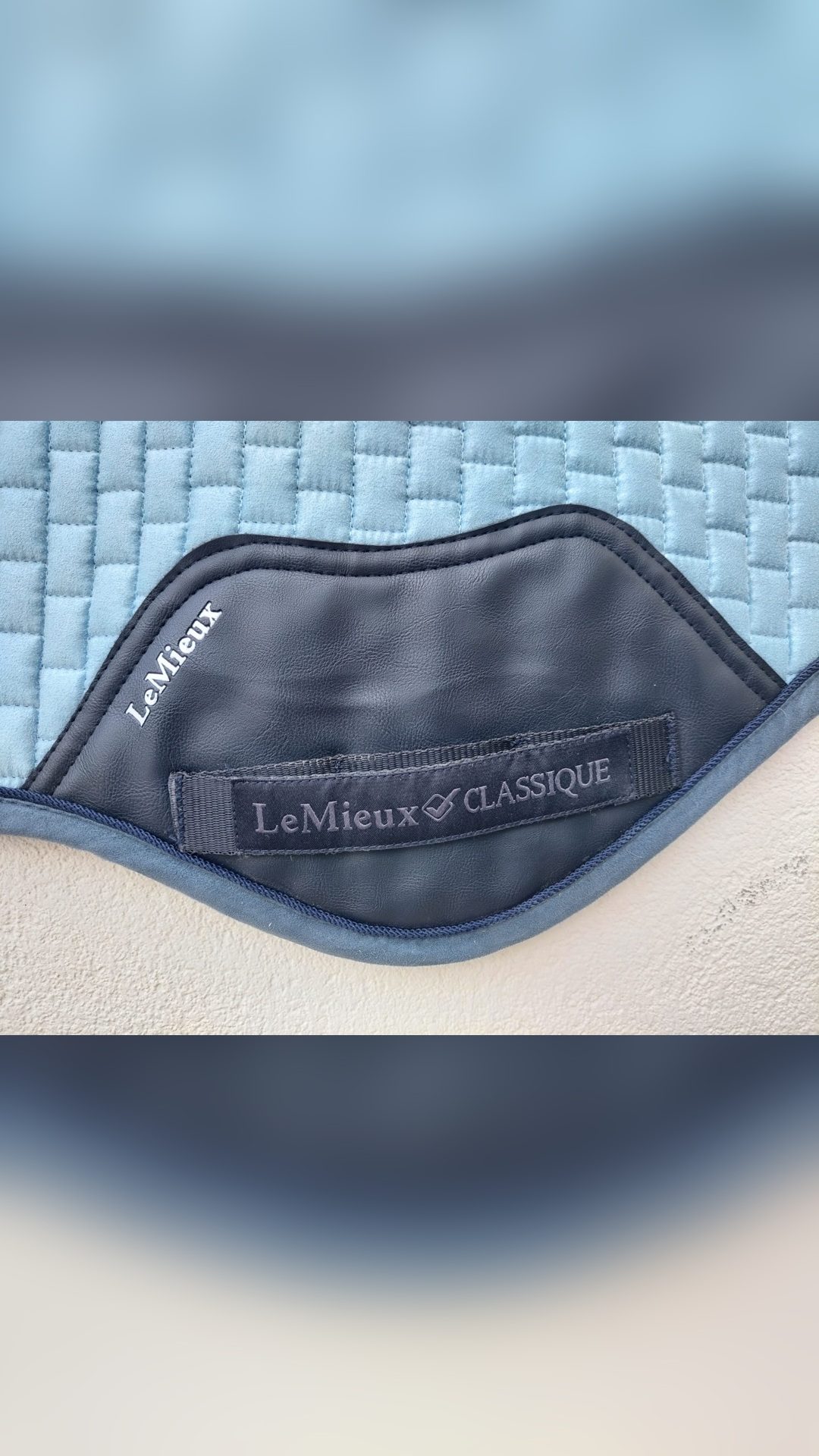 Tapis bleu glacier LeMieux taille L, média 4