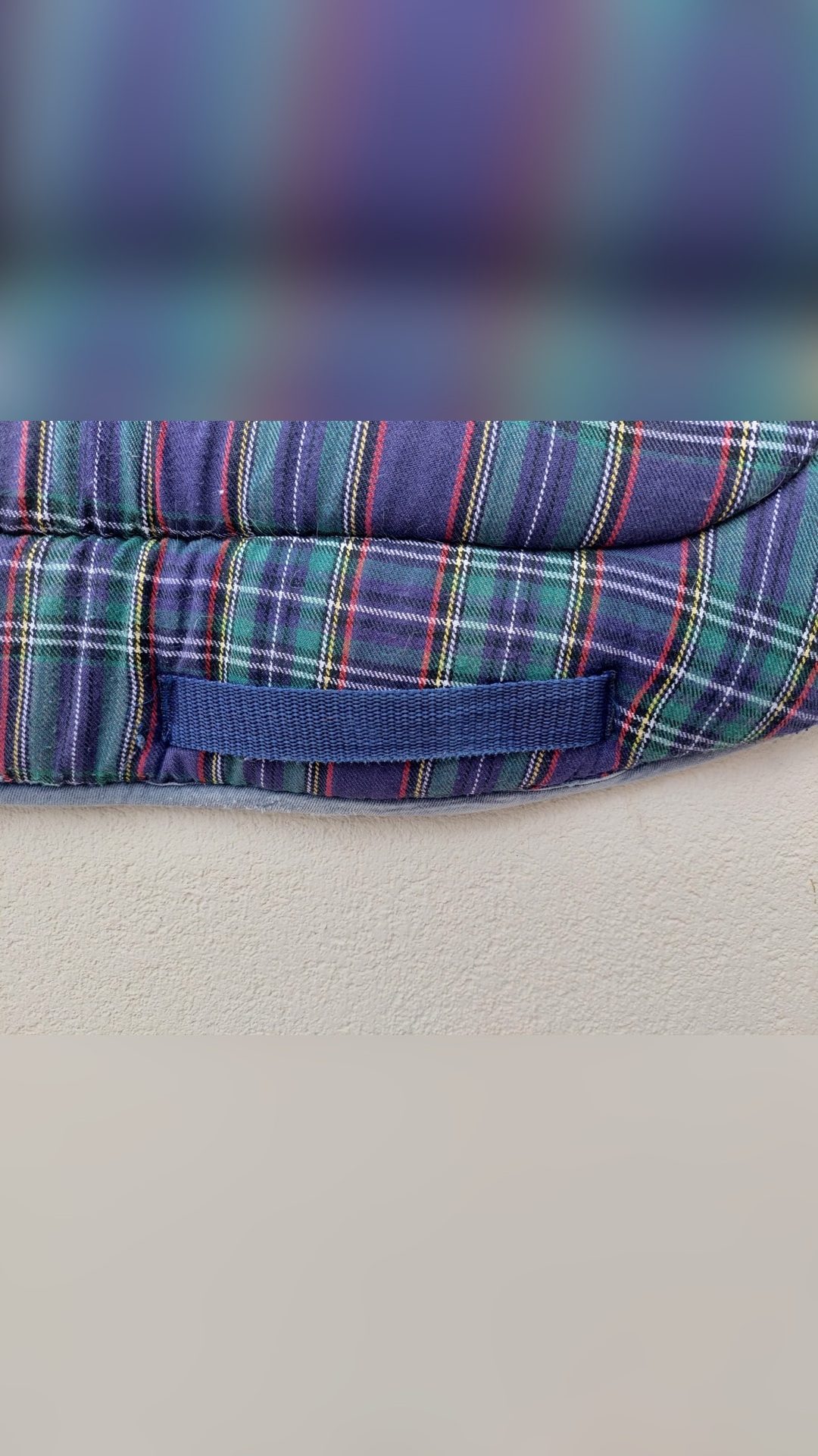 Tapis à carreaux vintage taille L, média 3