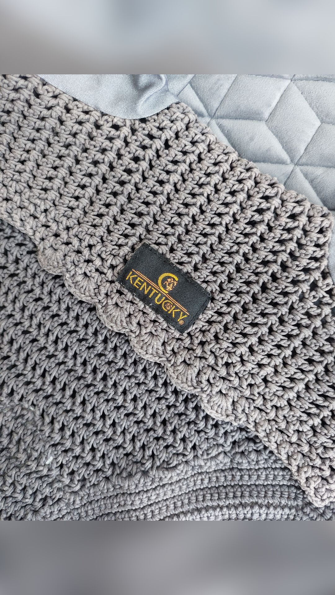 Tapis + bonnet Kentucky gris, média 7