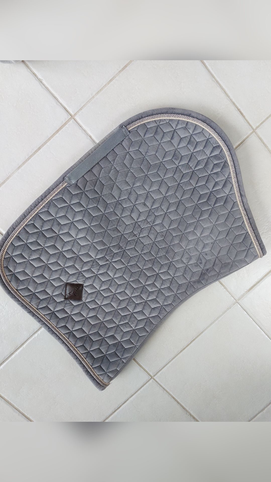 Tapis + bonnet Kentucky gris, média 2