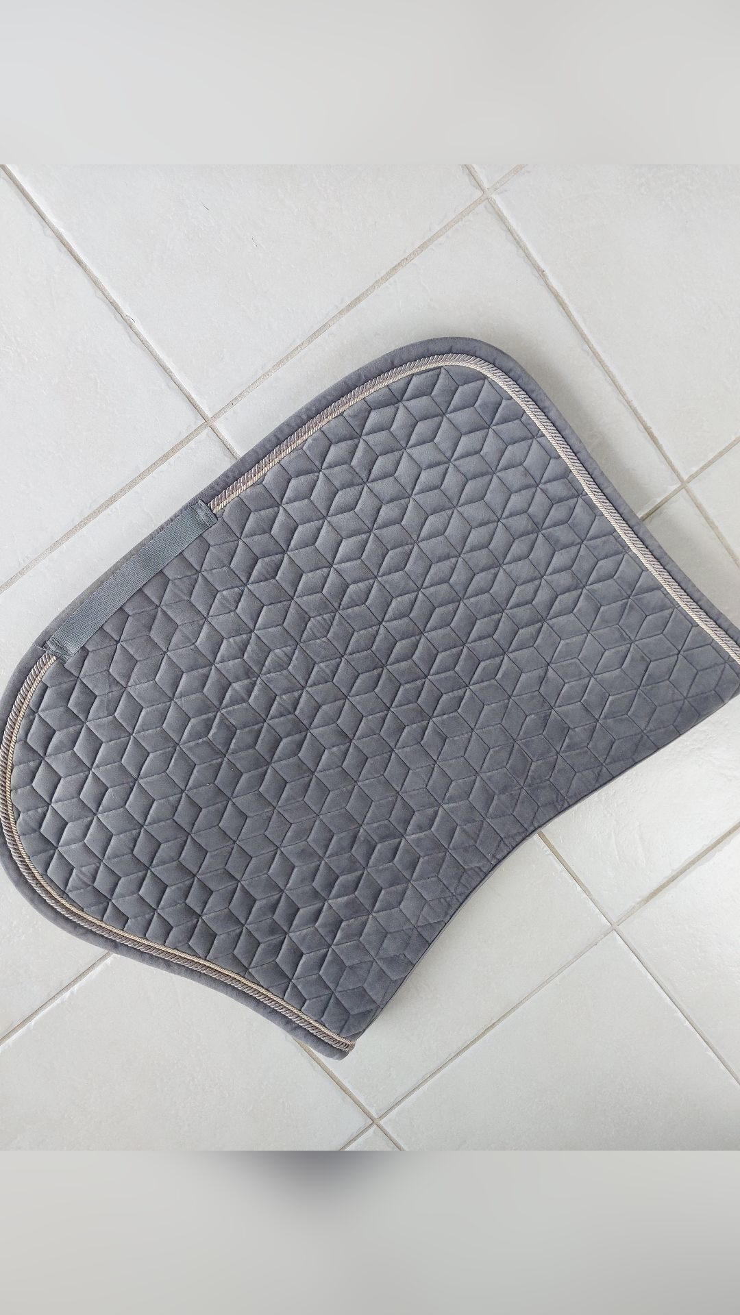 Tapis + bonnet Kentucky gris, média 3