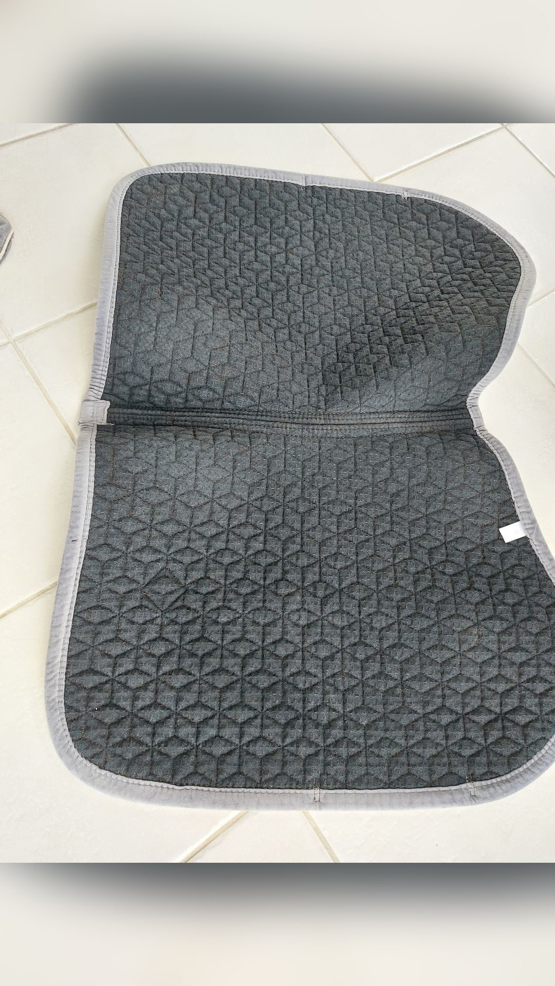 Tapis + bonnet Kentucky gris, média 4
