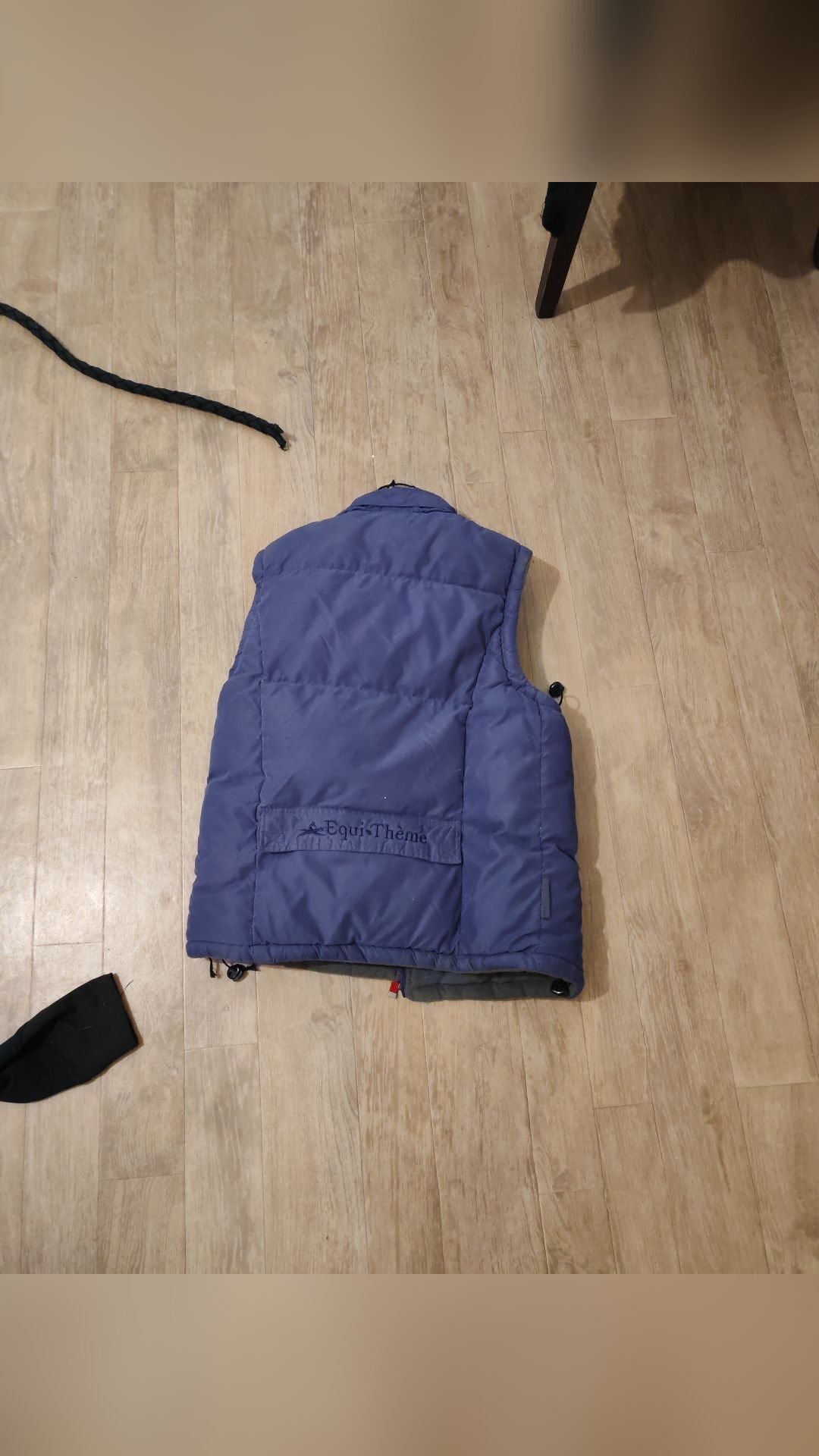 Veste sans manches violette, média 2