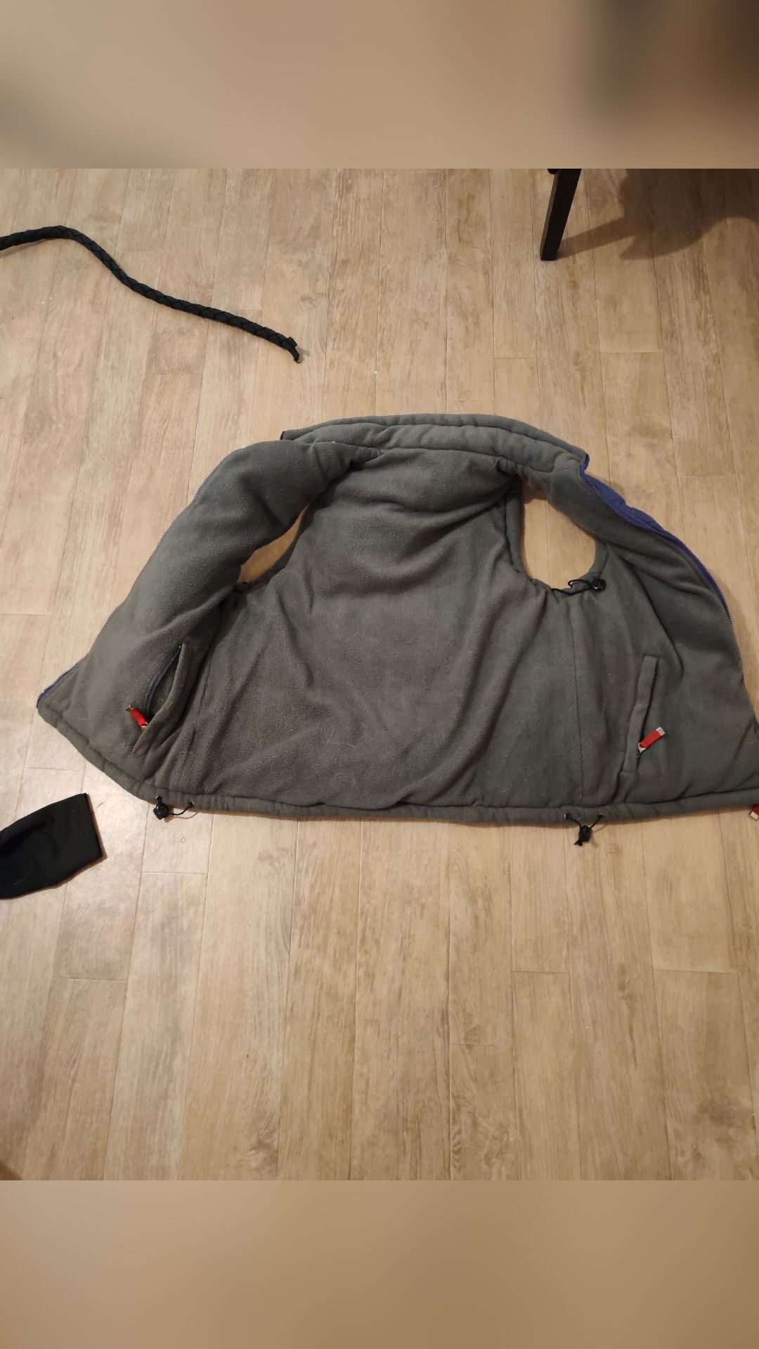 Veste sans manches violette, média 3