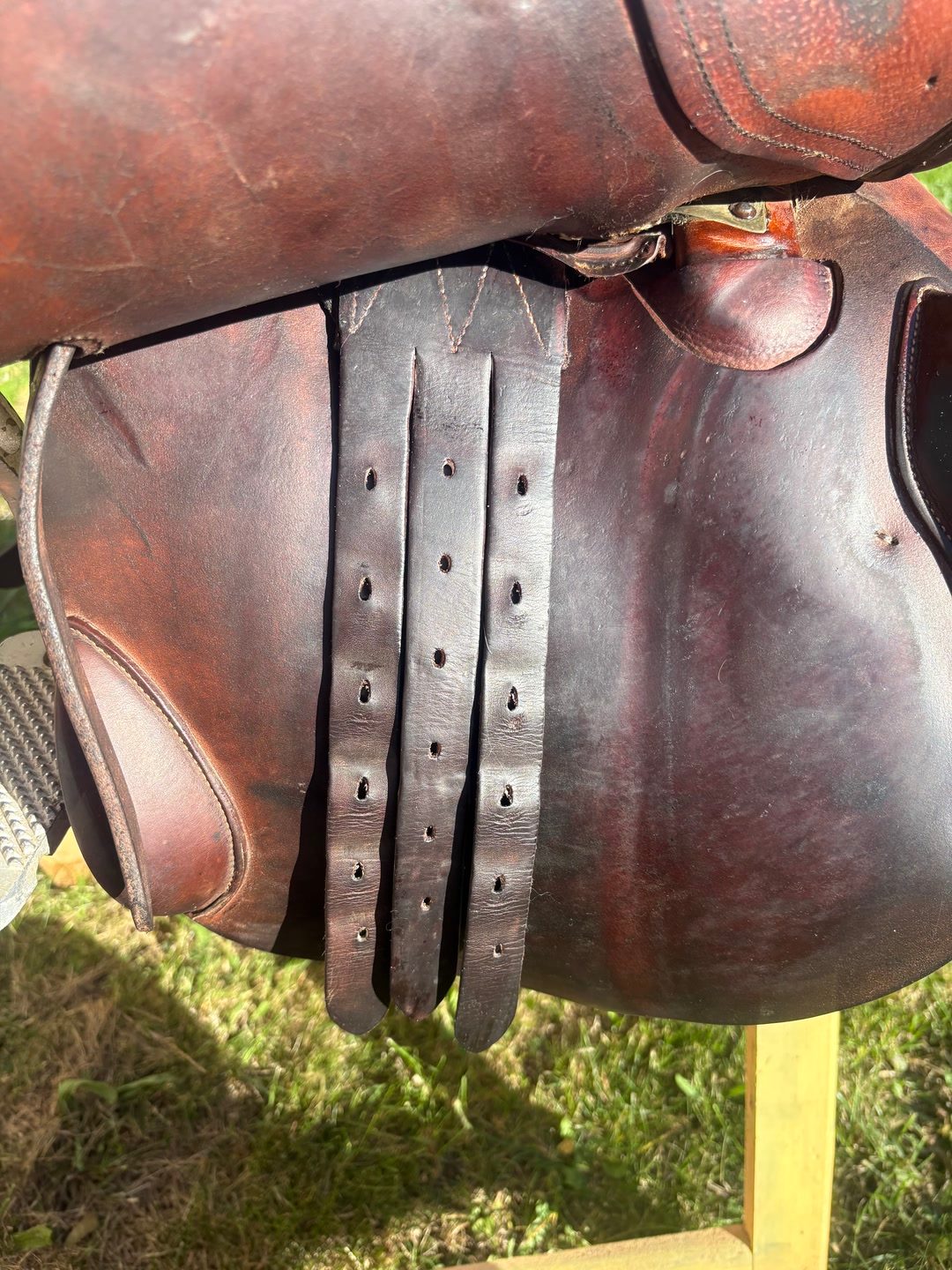 Selle cuir obstacles / loisirs, média 9