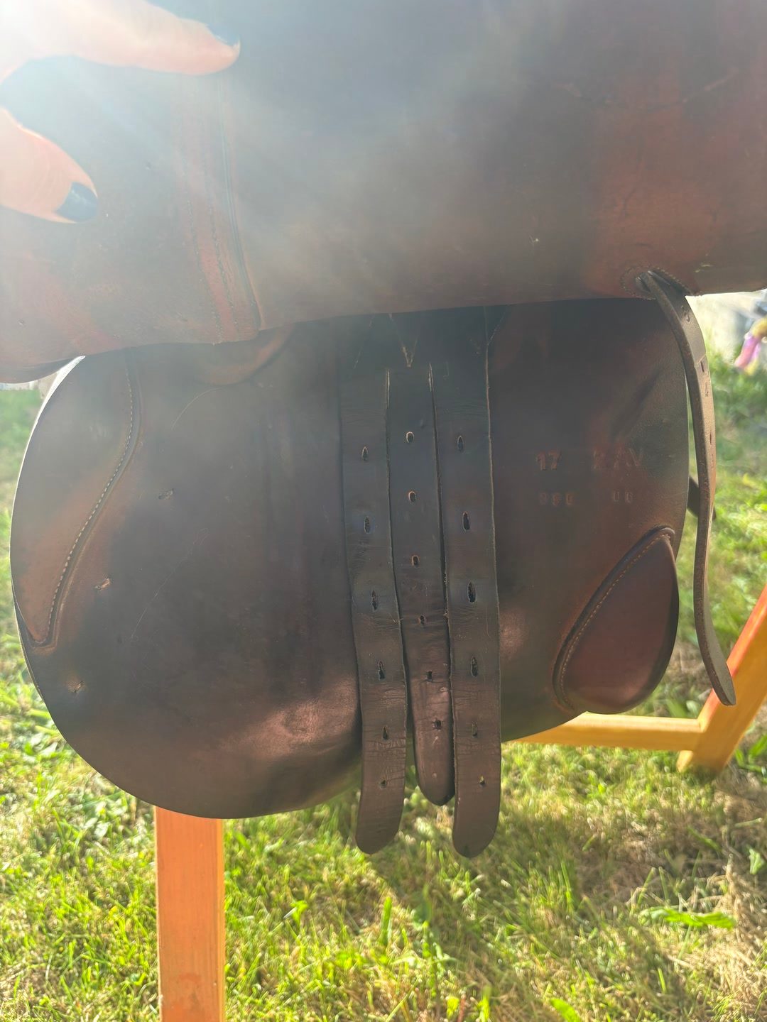 Selle cuir obstacles / loisirs, média 7
