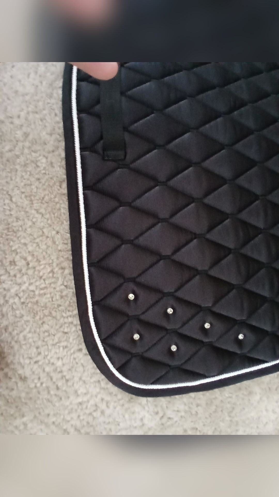 Tapis Fouganza noir, média 2