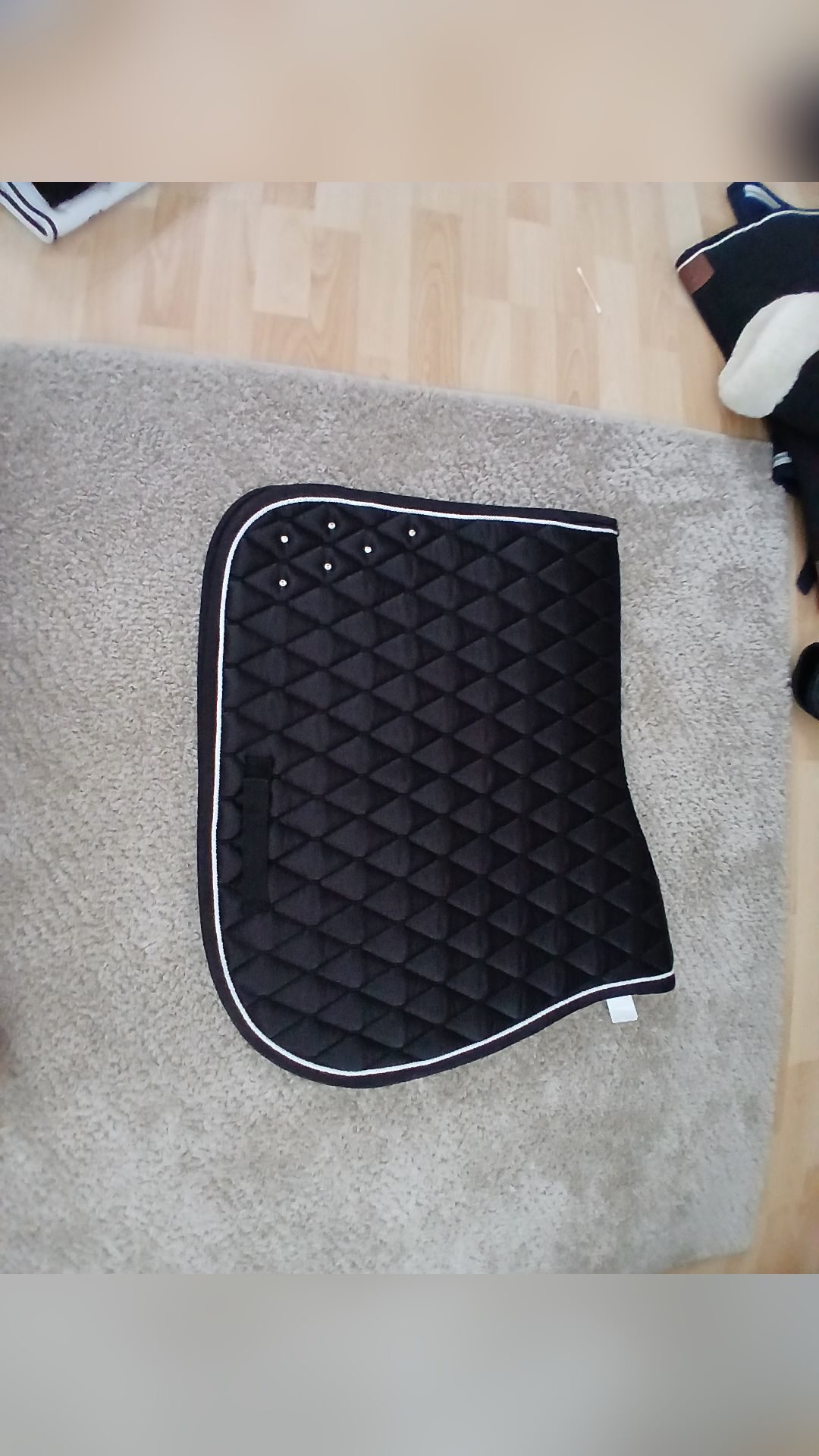 Tapis Fouganza noir, média 3