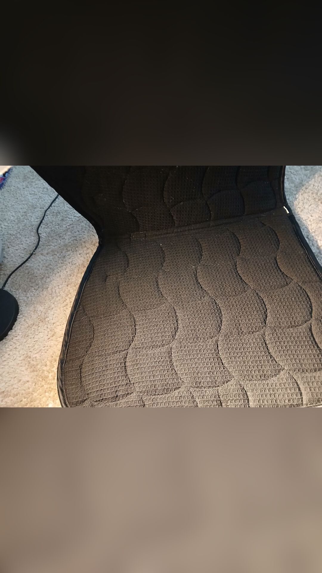 Tapis Equitème noir, média 4