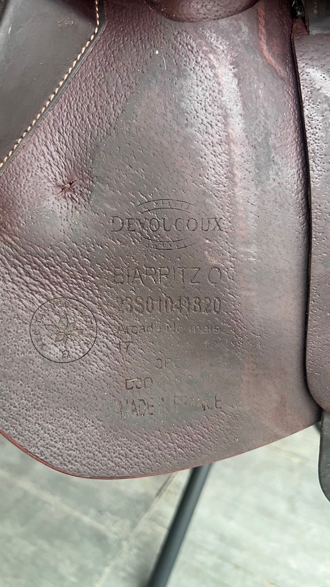 Selle Devoucoux, média 9