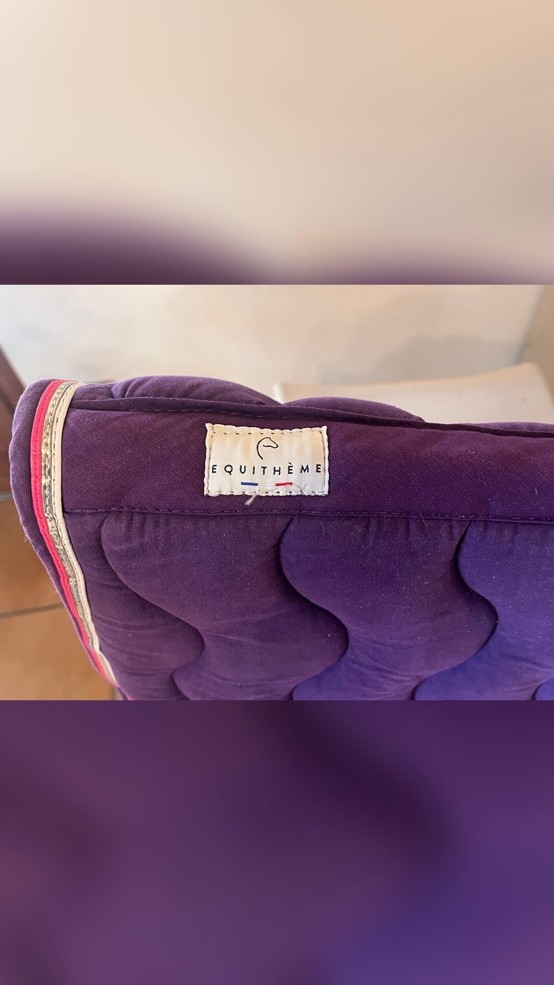 Tapis Equithème violet, média 2