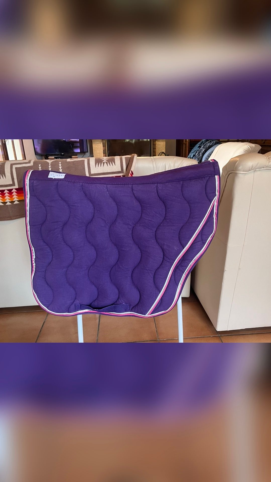 Tapis Equithème violet, média 4