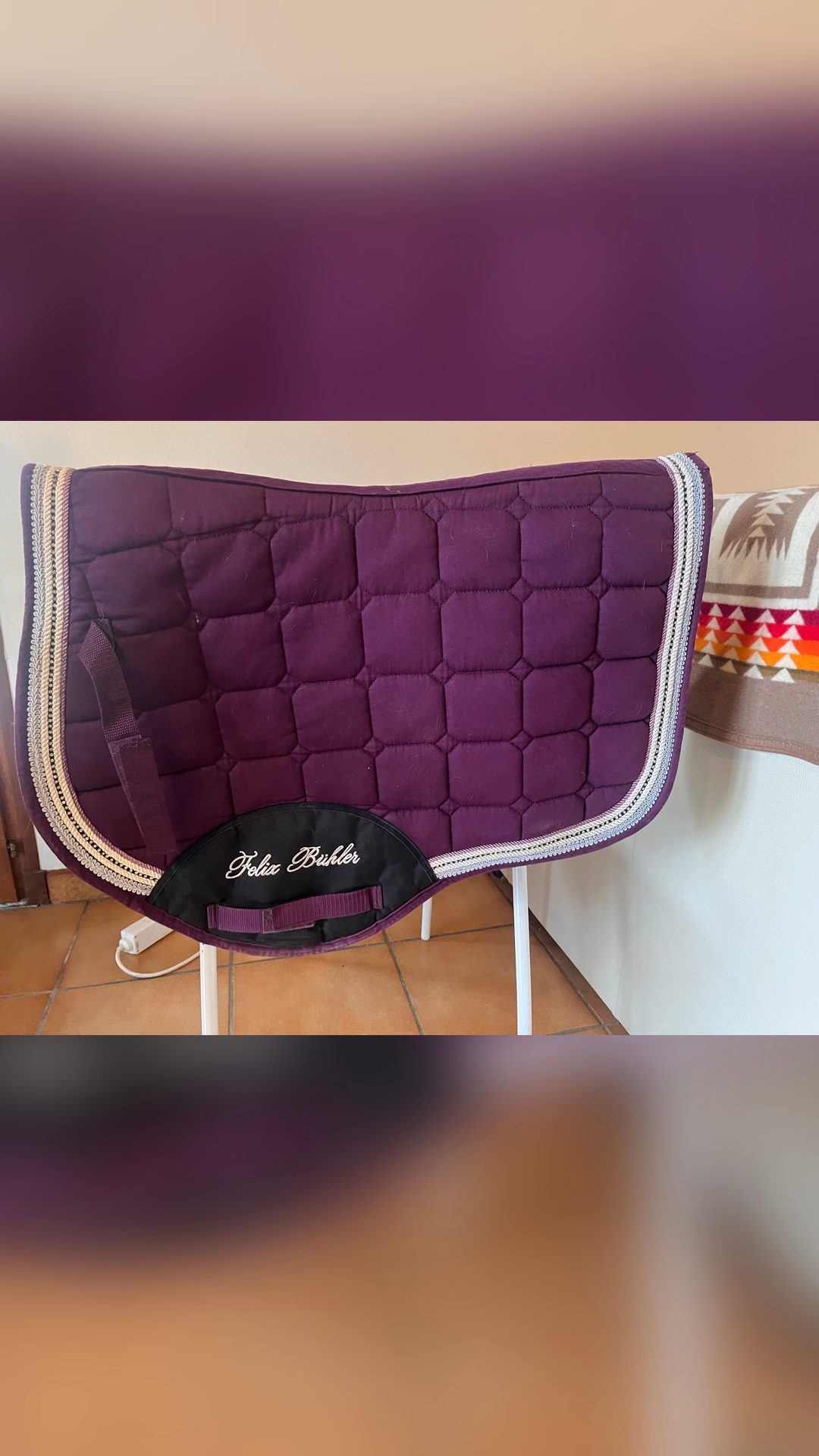 Tapis Félix Buhler violet, média 7