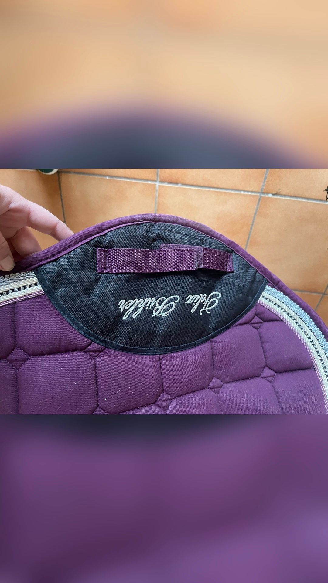 Tapis Félix Buhler violet, média 8