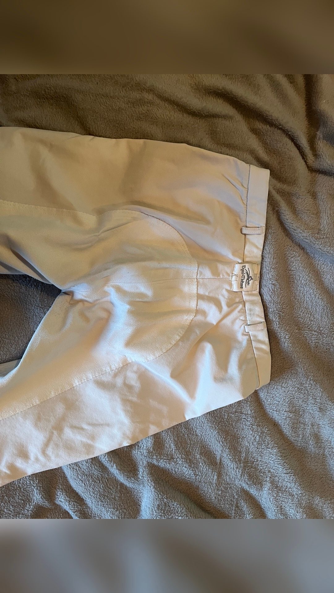 Pantalon Equithème blanc, média 10