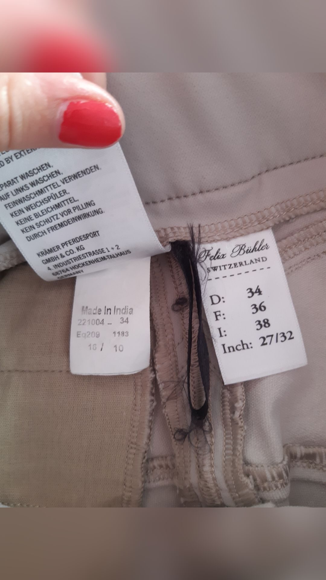 Pantalon, média 3