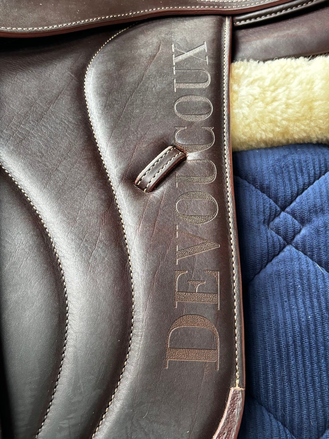 Selle Devoucoux Biarritz 18 pouces, média 6