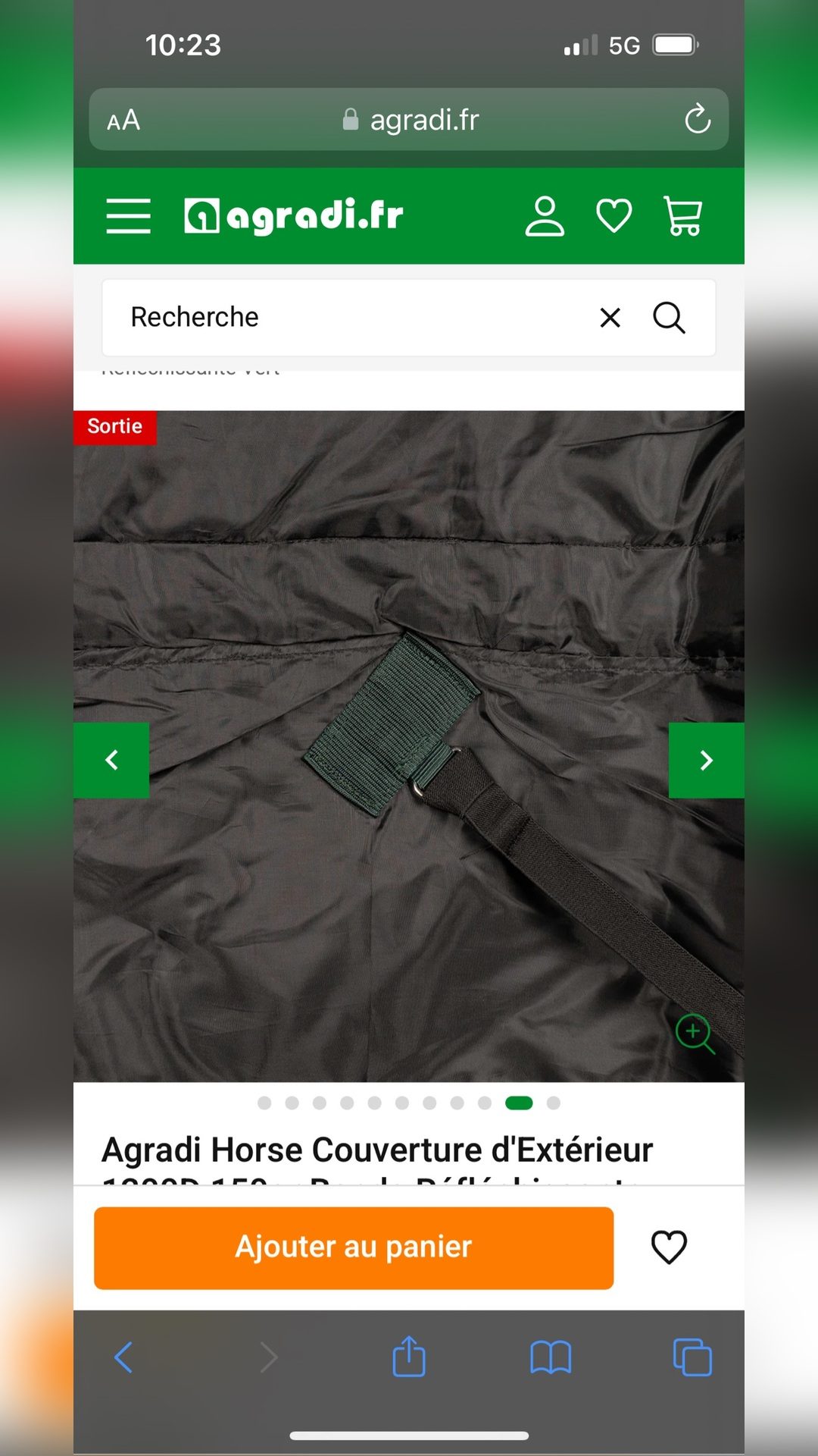 Couverture 150g 1200D 125/175 neuve, média 8