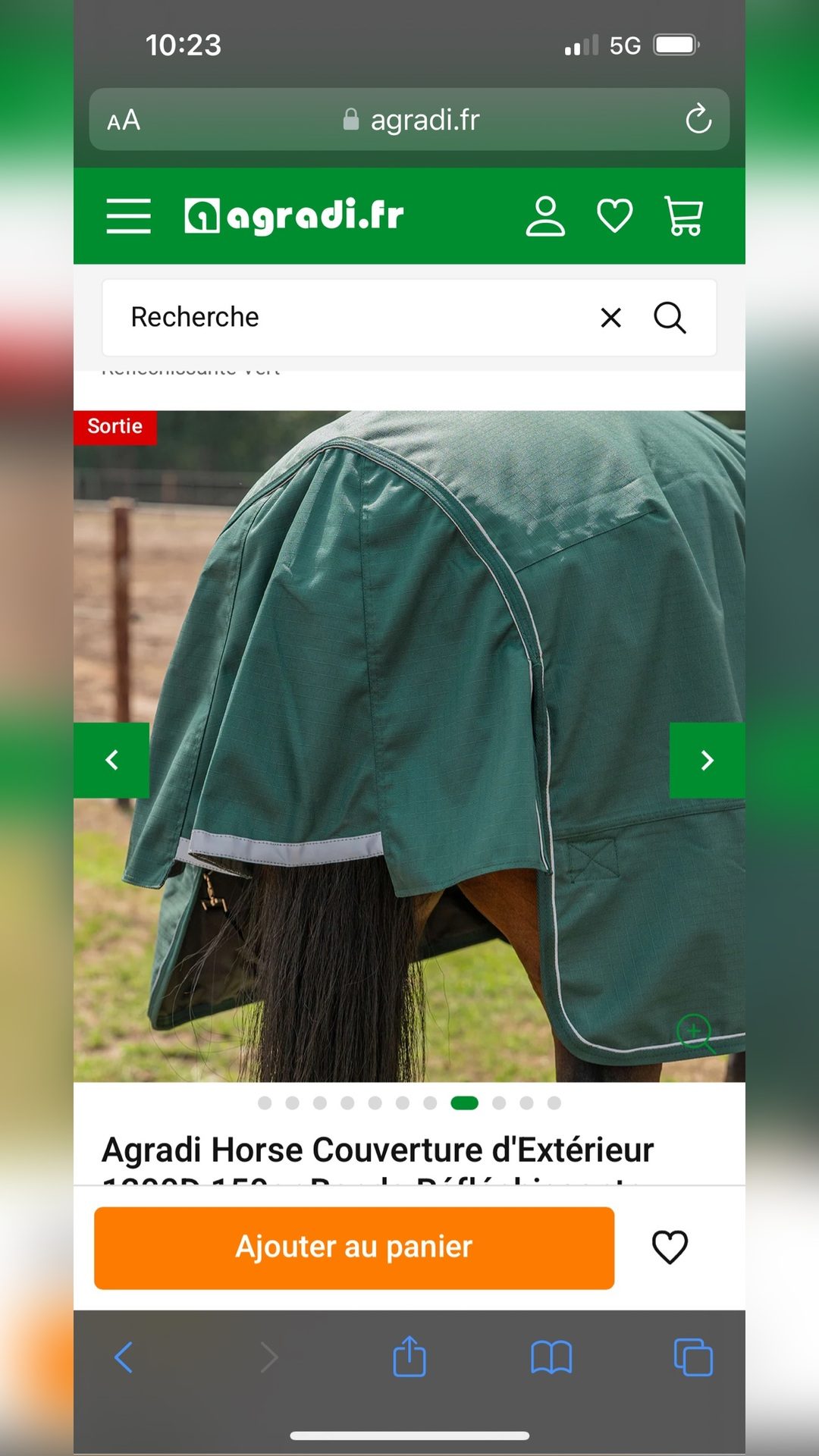 Couverture 150g 1200D 125/175 neuve, média 9