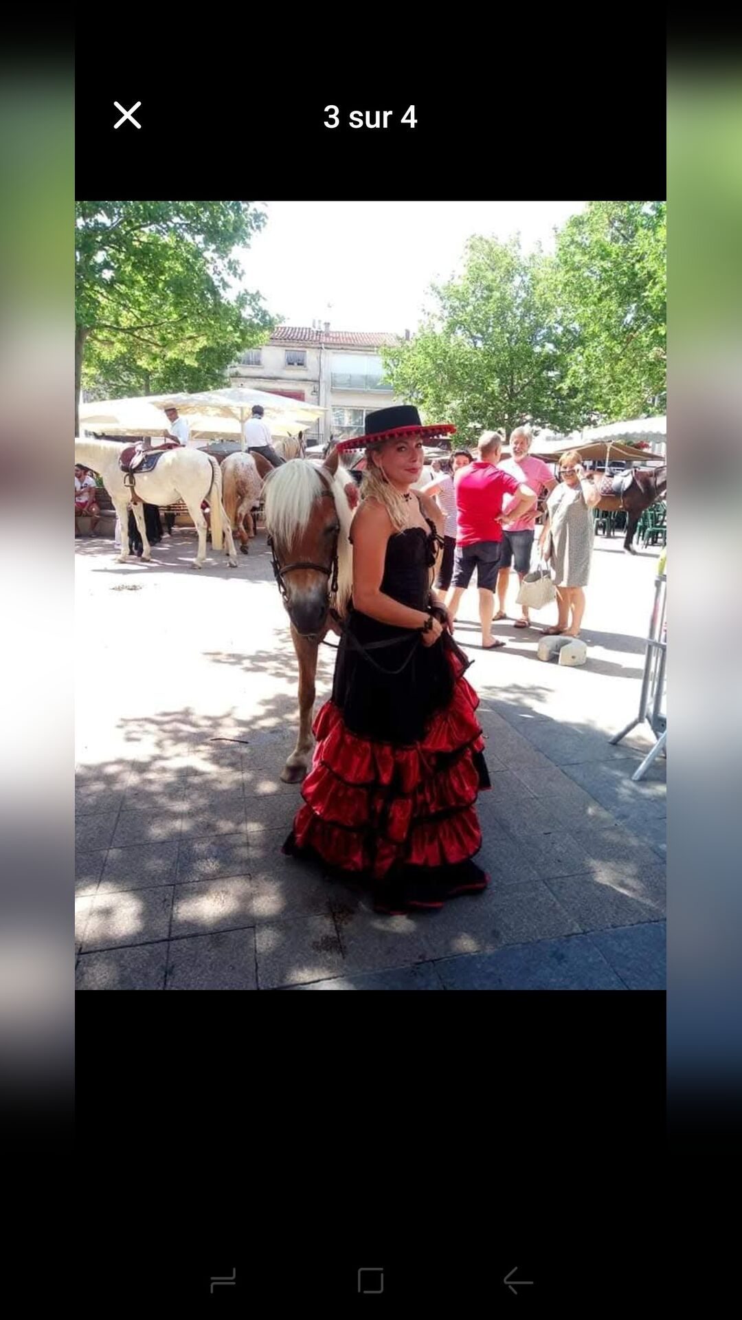 Robe espagnole, média 3