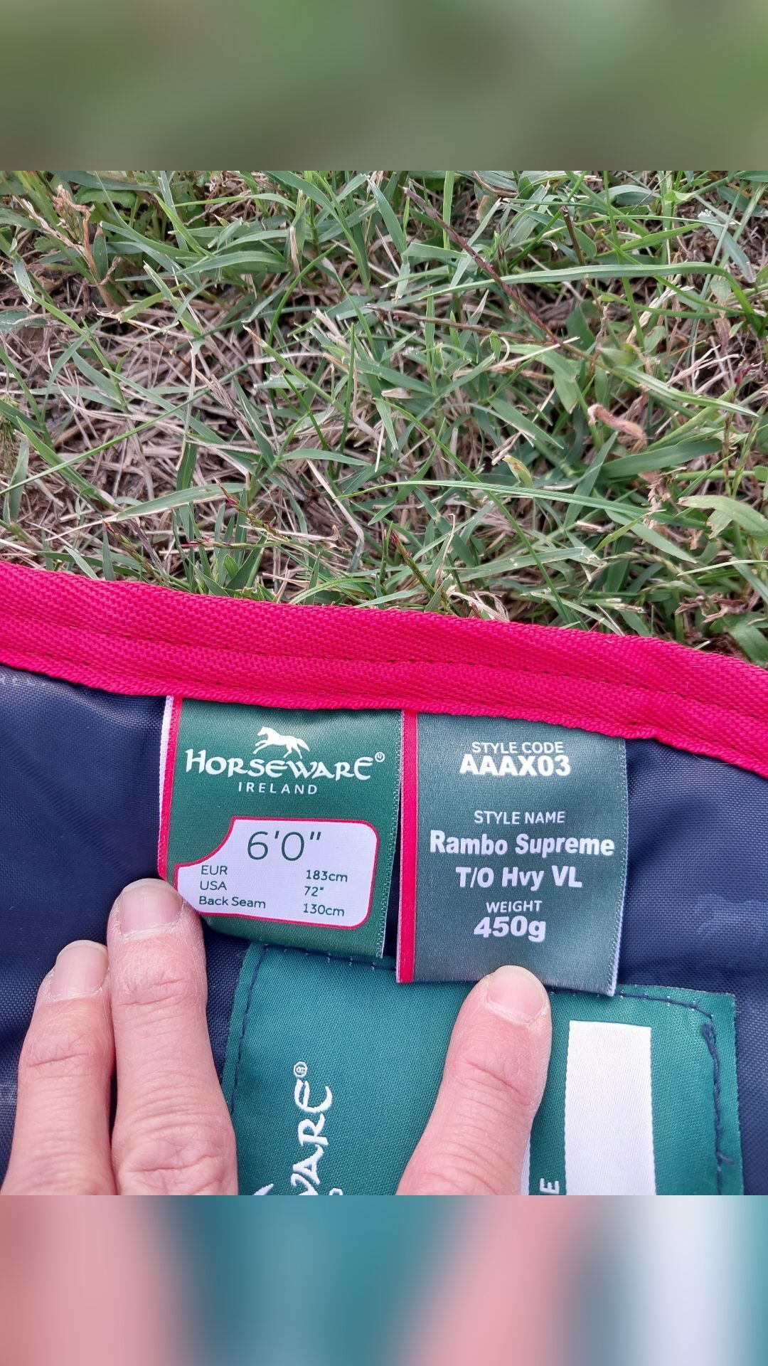 Couverture Rambo Suprême 1680D heavy vari-layer 6'', média 8
