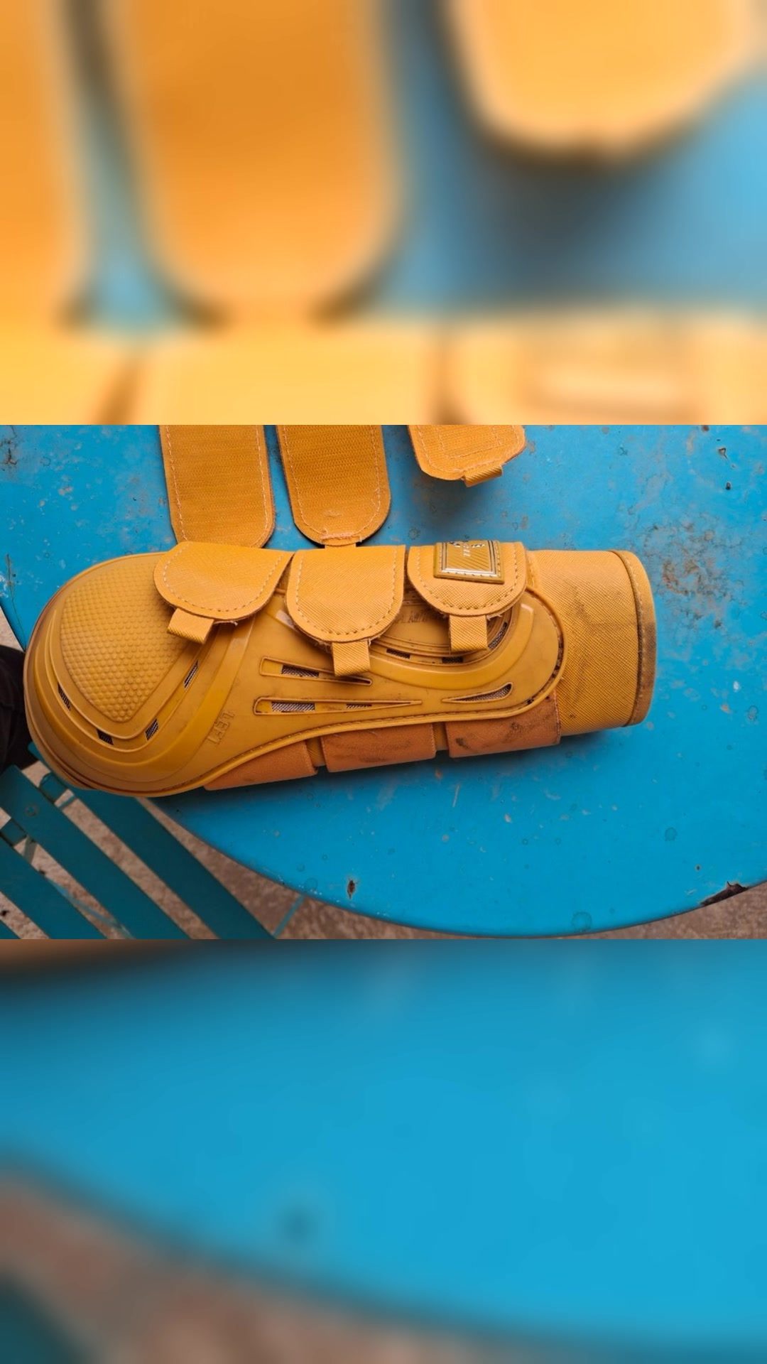 Guêtres Lami-Cell LC jaunes taille L, média 2