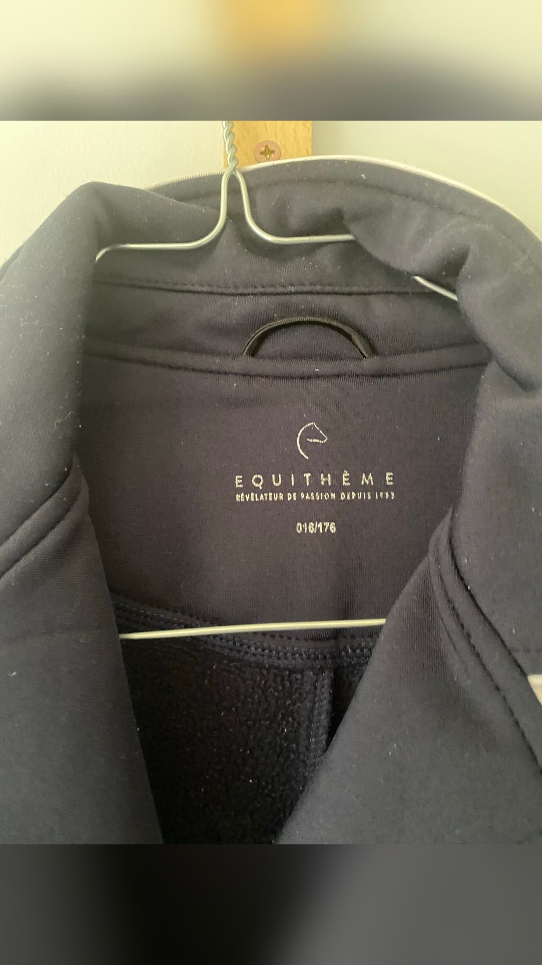 Veste de concours Equithème bleu marine, média 3