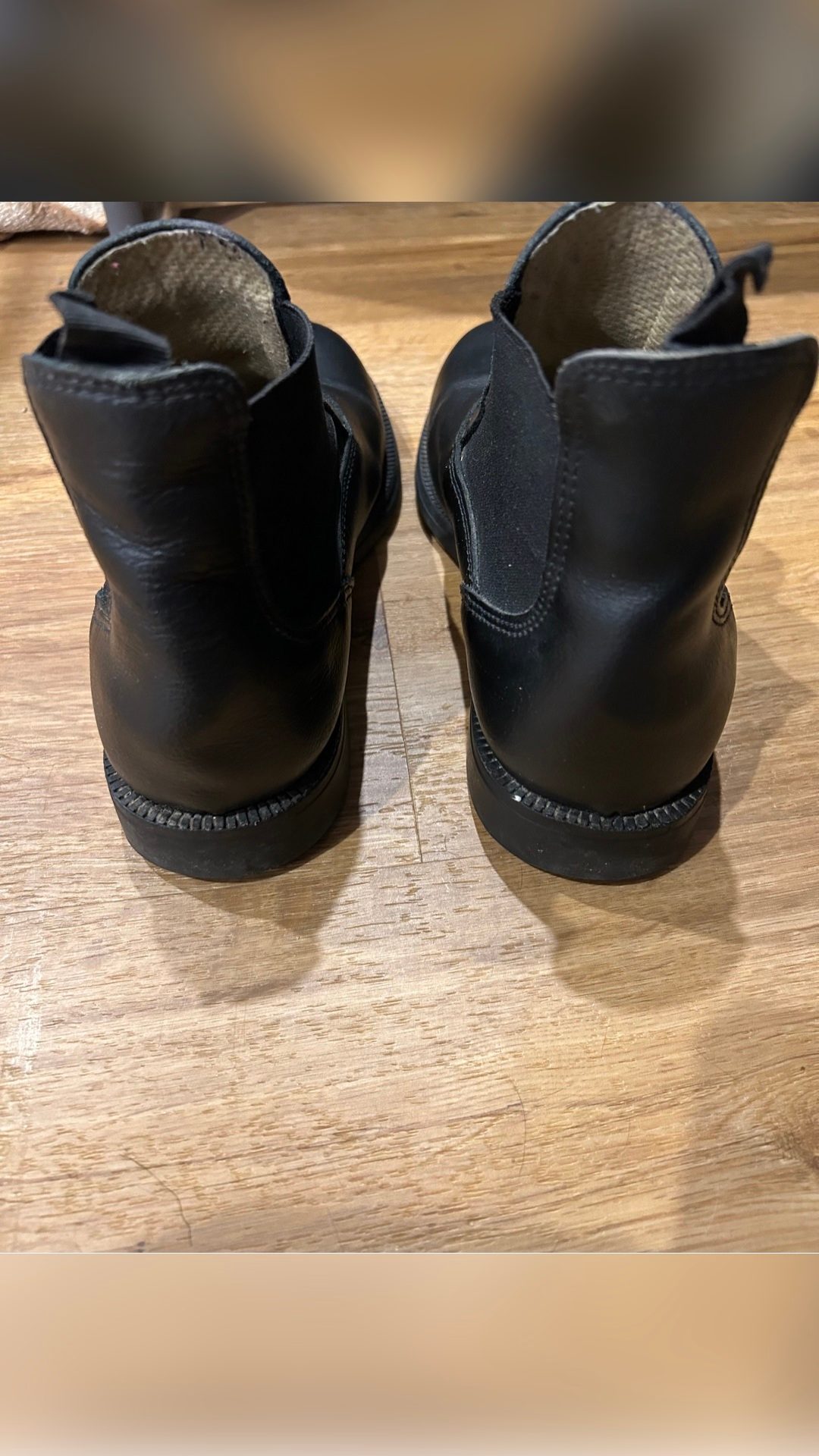 Boots d’équitation en cuir, média 2