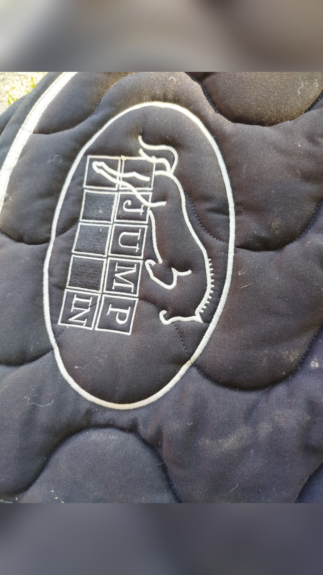 Tapis jumping noir, média 5