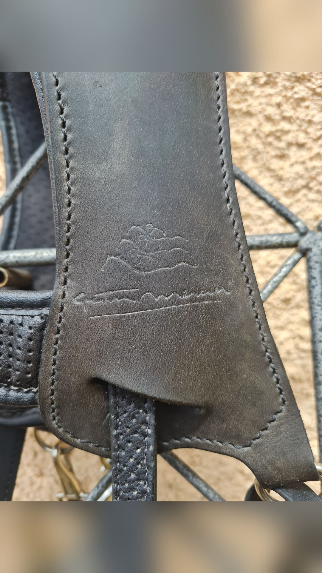 Bridon ergonomique licol randonnée Gaston Mercier, média 2