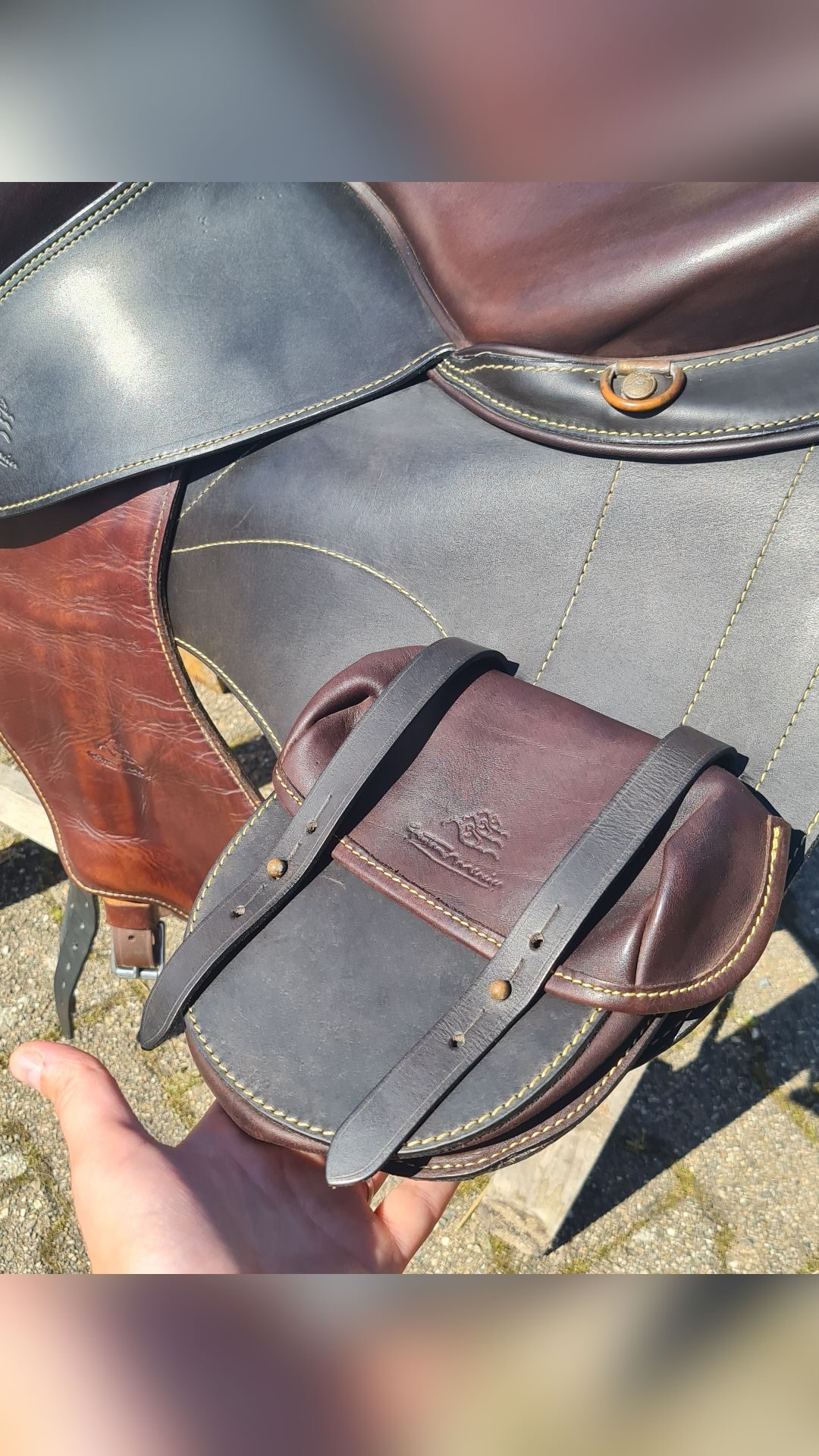 Selle de randonnée model Aubrac, média 5
