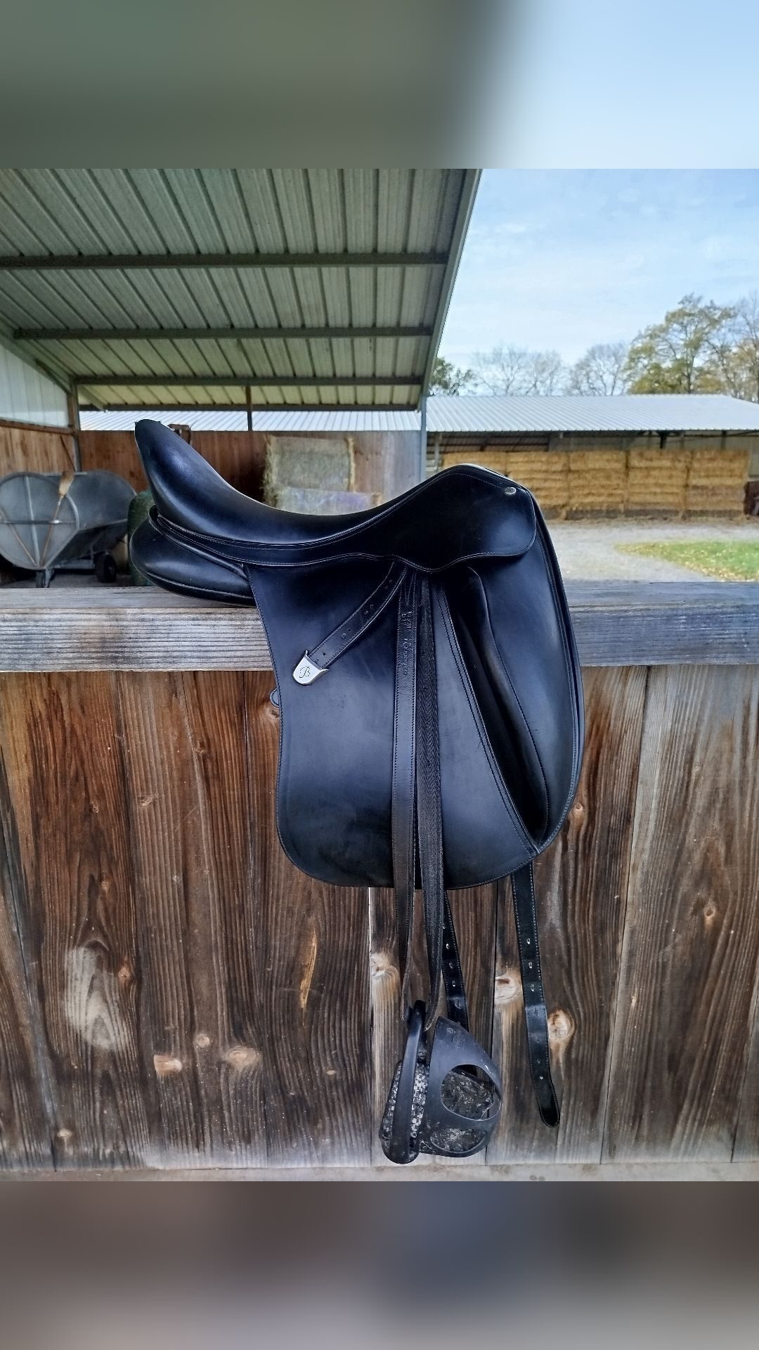 Selle dressage 17pouces, média 2