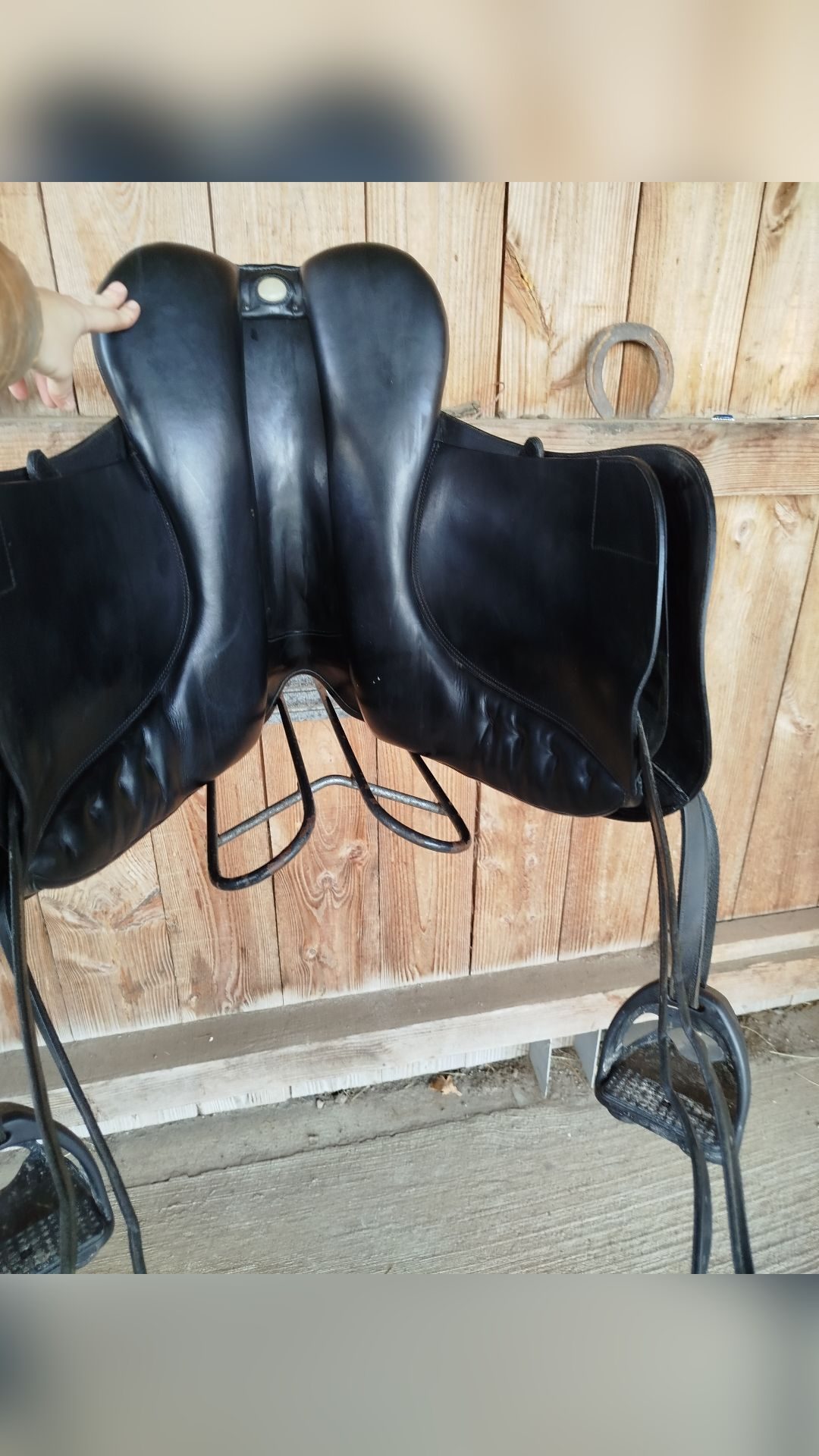Selle dressage 17pouces, média 3