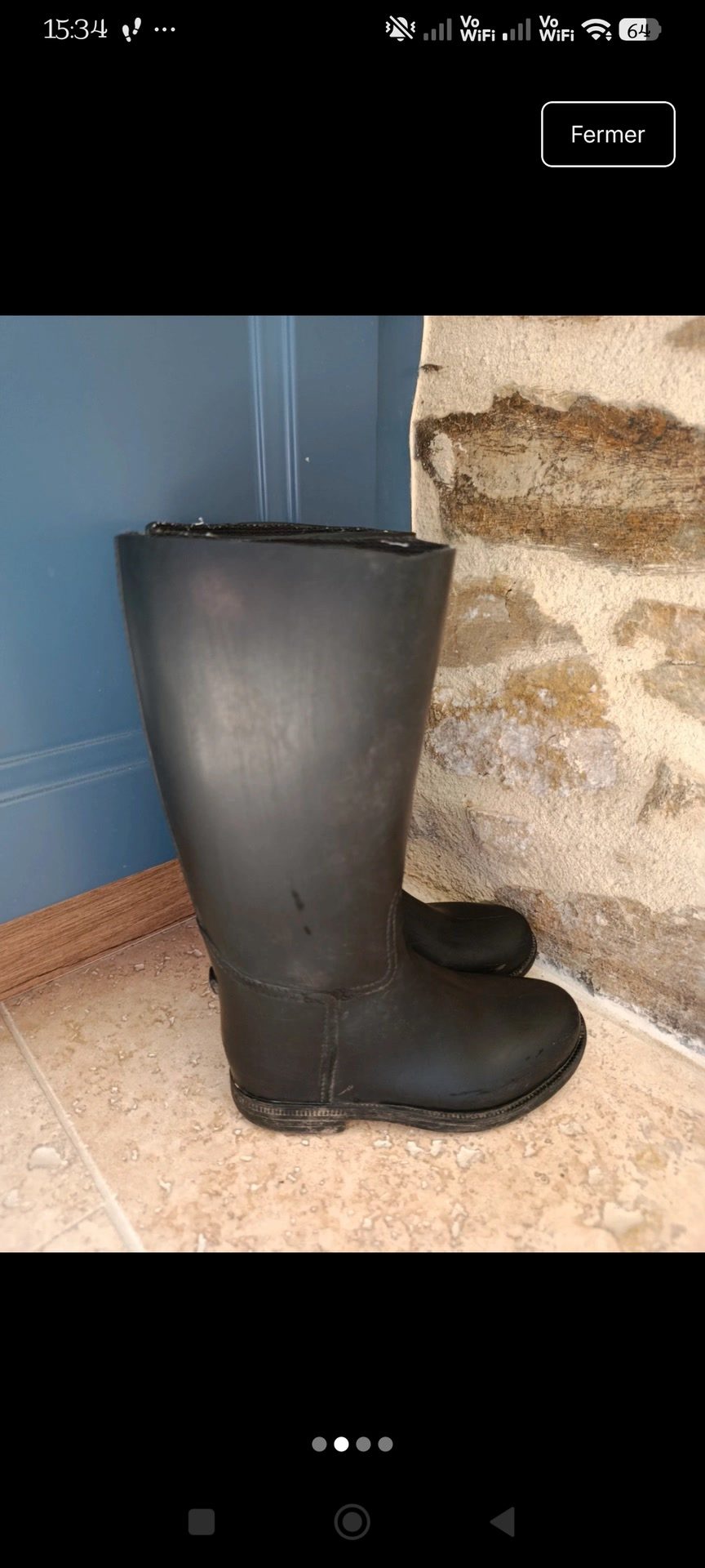Bottes équitation T. 28, média 2