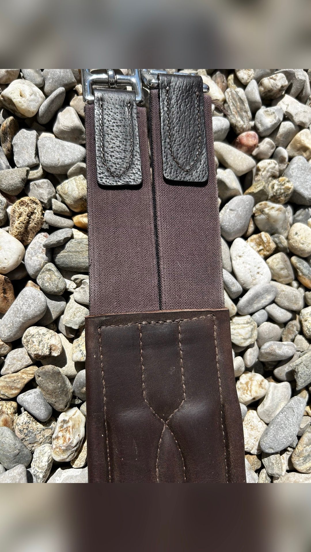 Sangle bavette Easy Équipe marron taille 135 neuve, média 5
