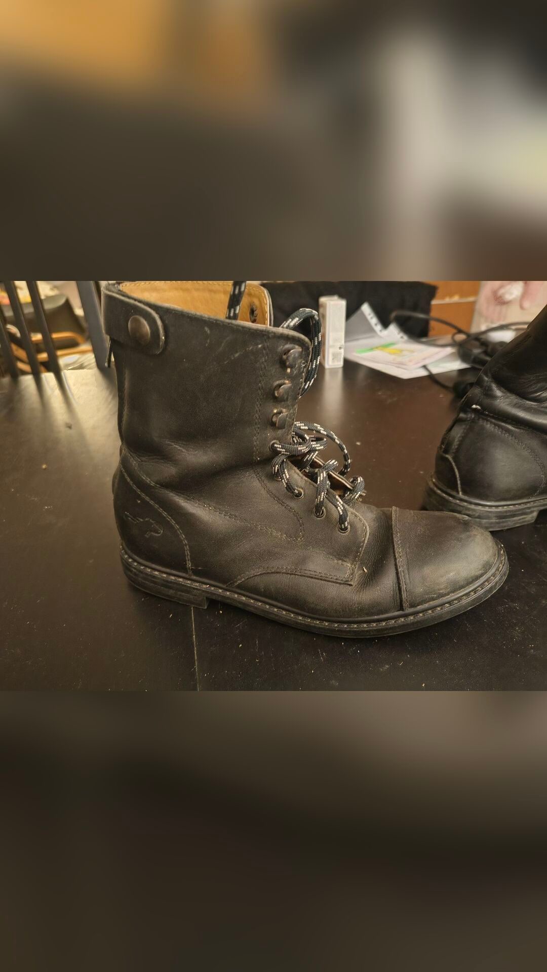 Boots en cuir, média 2