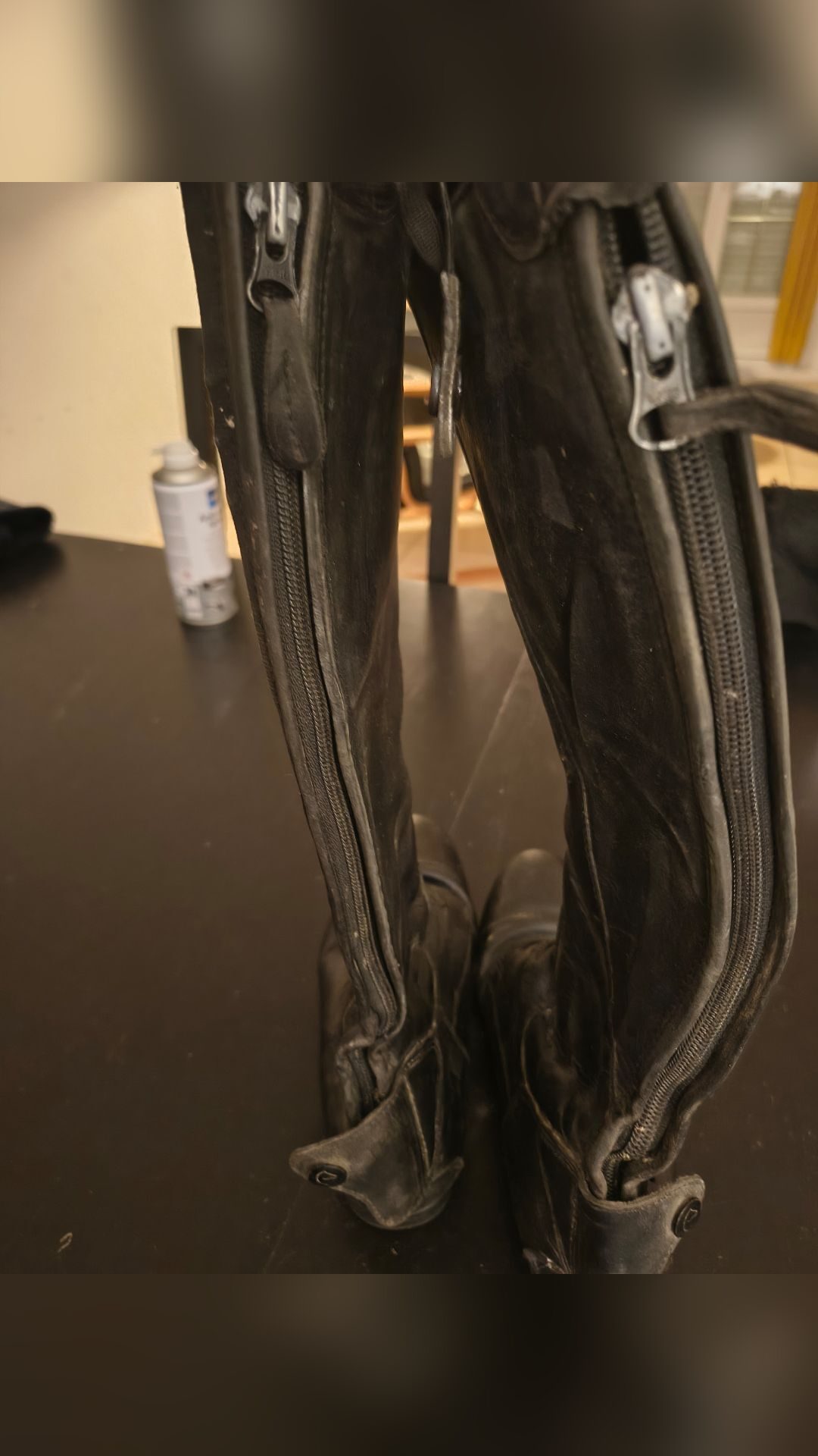 Bottes en cuir, média 3