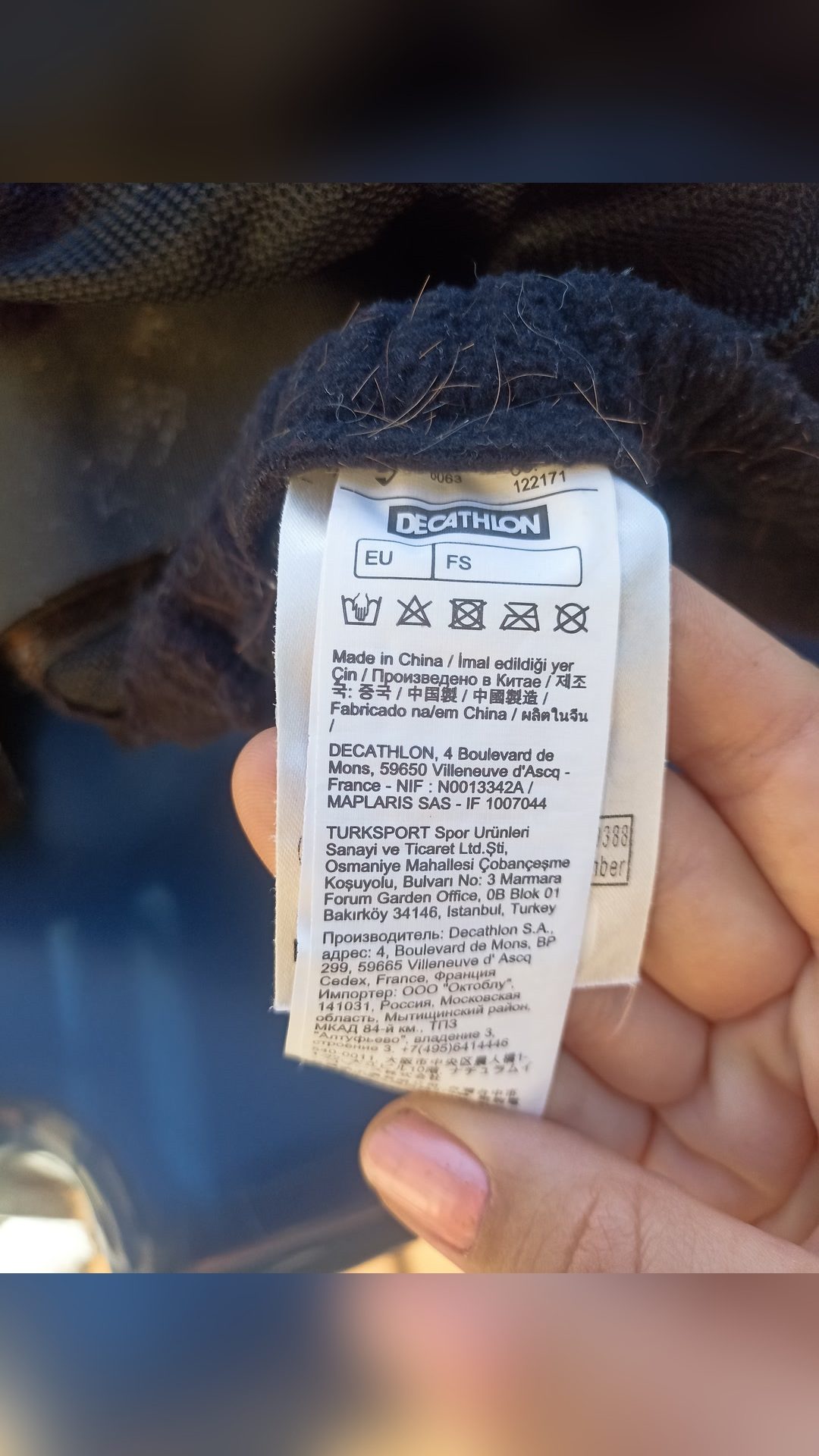 Bonnet intégral anti mouches, média 3