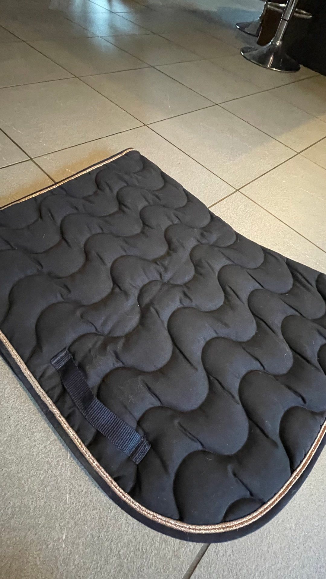 Tapis Pénélope bleu marine, média 3