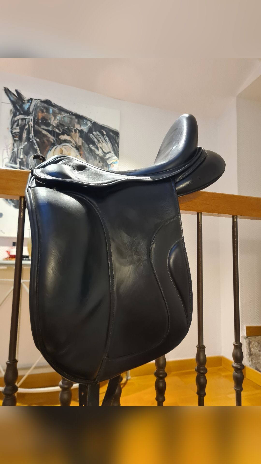 Selle de dressage, média 4