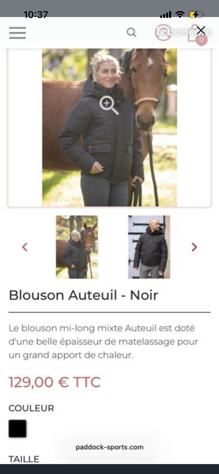 Blouson  Paddock, média 3