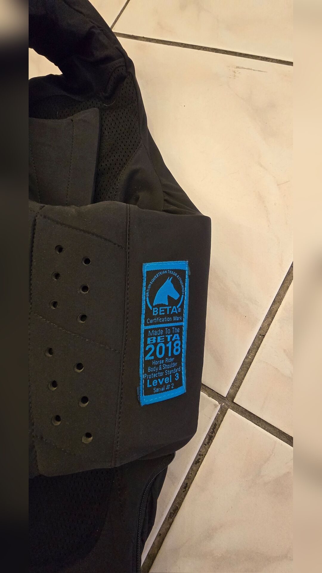 Gilet protection, média 5