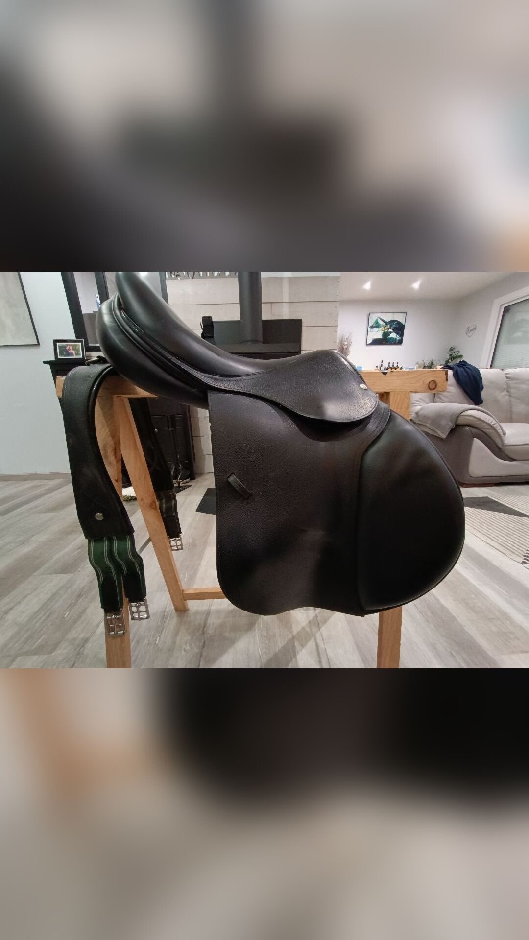 Selle Devoucoux Biarritz 17", média 2