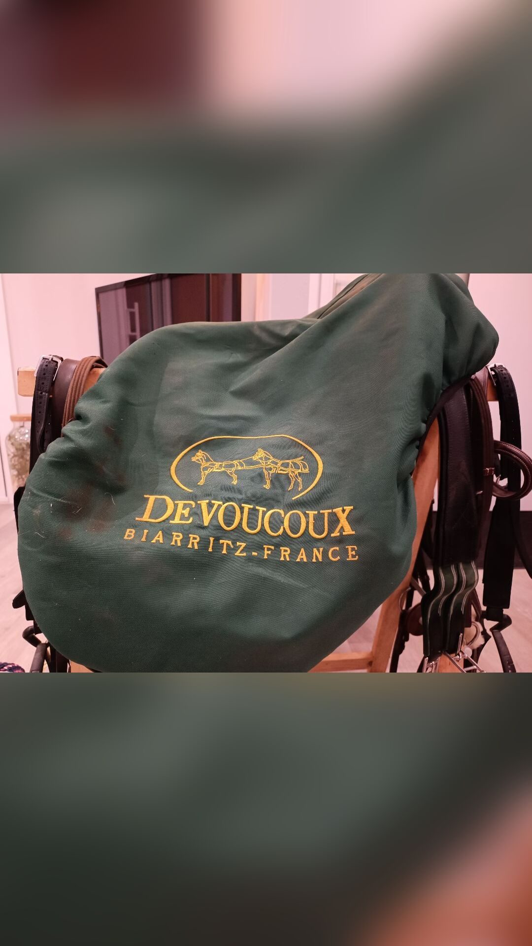 Selle Devoucoux Biarritz 17", média 4