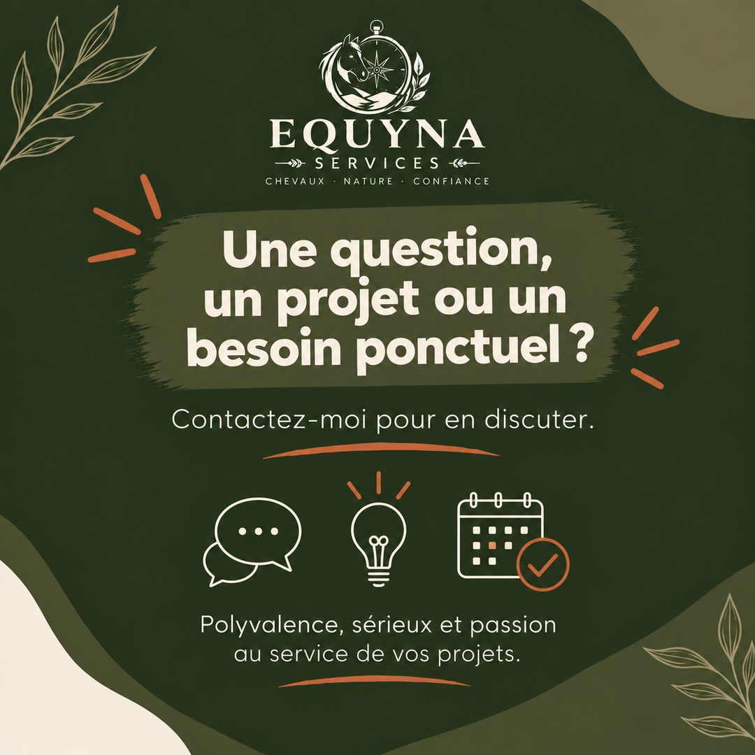 Prestataire de service dans le monde équin, média 2