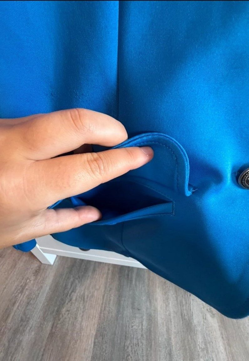 Veste Félix Büler bleu, média 2
