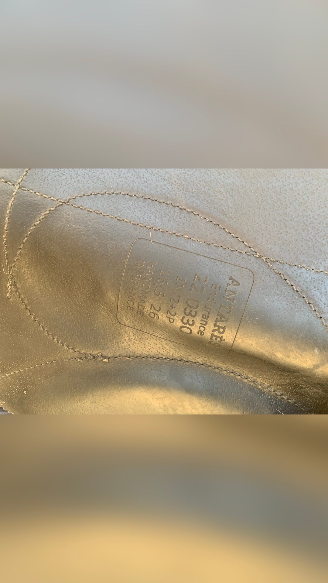 Selle Antarès Contact Endurance 16.5, média 7